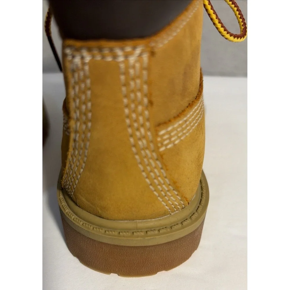 Size 7 toddler Timberland premium 7 Inch waterproof boots Gorpcore Hiking Fall